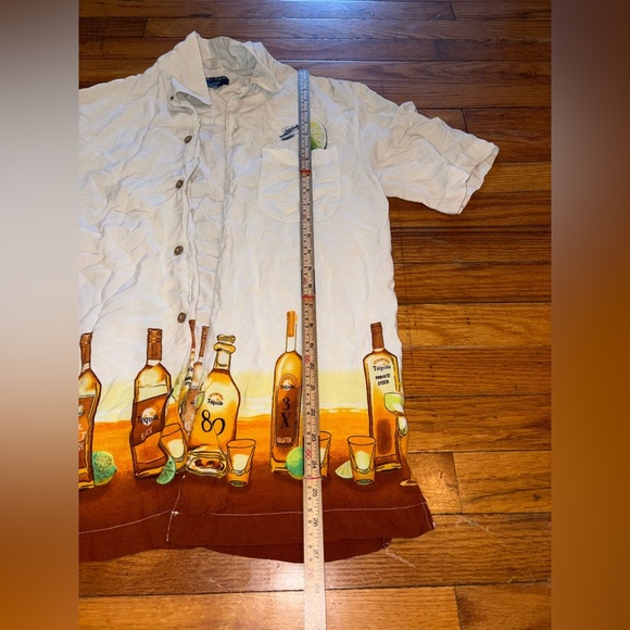 Puritan Tequila-Themed Button-Up Shirt - Picture 2 of 5